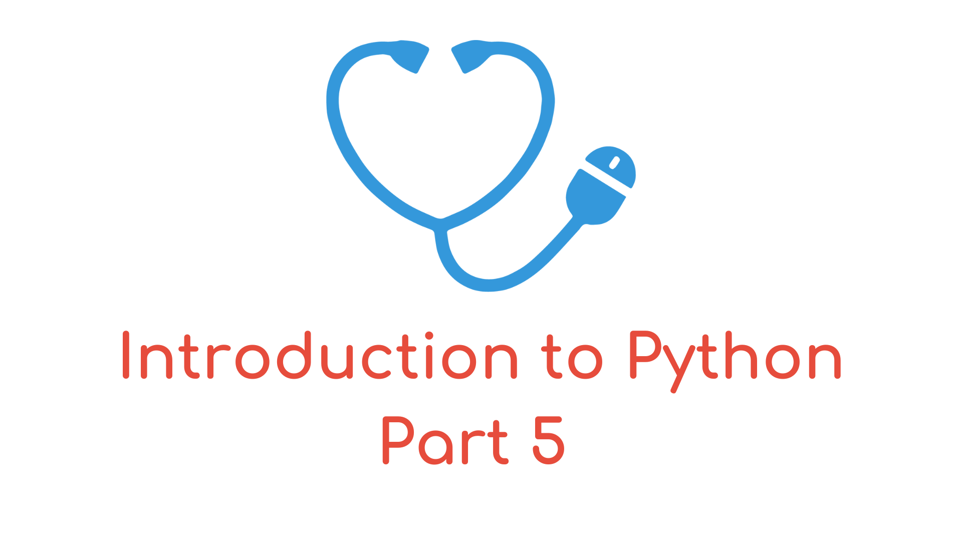 Intro to Python Pt. 5