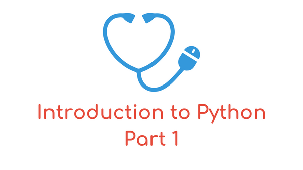 Intro to Python Pt. 1